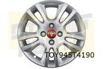 Toyota Aygo velg Aluminium 15'' dubbele 5-spaaks zilver Orig, Auto-onderdelen, 15 inch, Verzenden, Nieuw, Band(en)