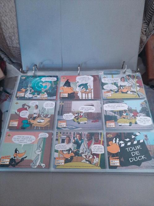 UNIEKE verzameling 90 kaarten Looney tunes Jordan/Gretzky, Verzamelen, Stripfiguren, Looney Tunes, Ophalen of Verzenden
