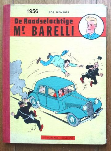 Oude strips - Bob DeMoor - De raadselachtige Mr.Barelli 1956 beschikbaar voor biedingen