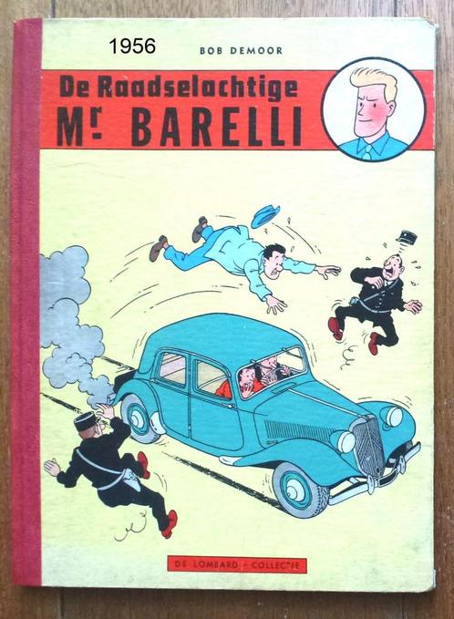 Oude strips - Bob DeMoor - De raadselachtige Mr.Barelli 1956, Boeken, Strips | Comics, Gelezen, Eén comic, Europa, Ophalen of Verzenden