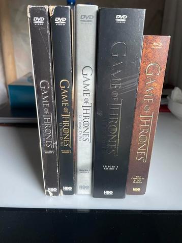 Game of thrones GOT seizoen 1 2 3 4 en 5 beschikbaar voor biedingen