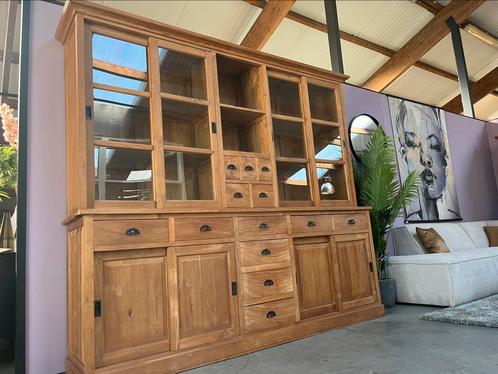 Luxe buffetkast Teak Aanbieding!! Geen €2878 NU, Huis en Inrichting, Kasten | Buffetkasten, Teakhout, Ophalen