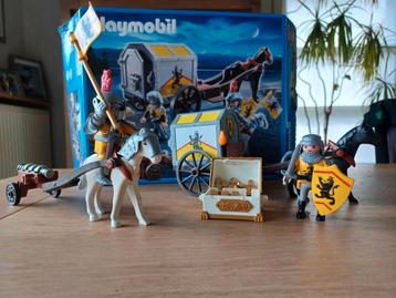 Playmobil leeuwenridders geldtransport  set 4874 beschikbaar voor biedingen