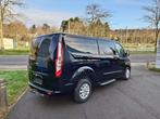 Ford Transit Custom GB TDCi 320L L2H1 Limited, Auto's, Monovolume, Zwart, Zwart, 96 kW
