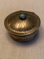 Klein metaten doosje (5cm), Antiek en Kunst, Curiosa en Brocante, Ophalen of Verzenden