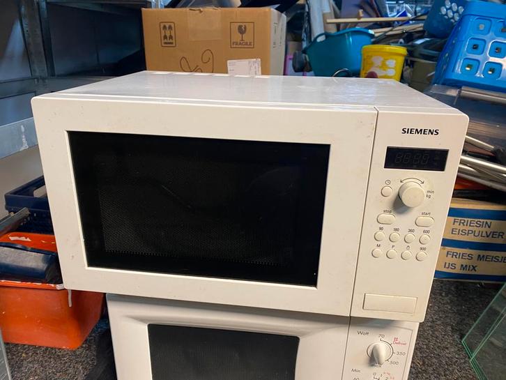 Siemens microgolfoven – degelijk toestel, Electroménager, Micro-ondes, Utilisé, Plaque tournante, Enlèvement