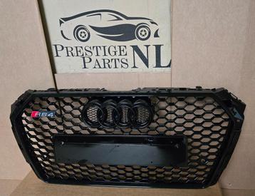 Grill Audi A4 B9 8W RS4 Look Black Grille bj.2015-2019 NIEUW