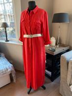 Robe longue rouge en lin SCAPA TOPOS - 40/42, Rouge, Taille 38/40 (M), Enlèvement ou Envoi, Comme neuf