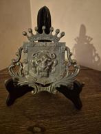 Plaque en laiton - tête de lion, Antiquités & Art, Enlèvement, Bronze