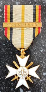 medaille burgerlijk kruis 1e klasse 1914-1918, Ophalen of Verzenden, Overige soorten, Lintje, Medaille of Wings