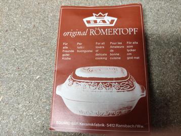 COCOTTE ORIGINALE ROMERTOPF disponible aux enchères