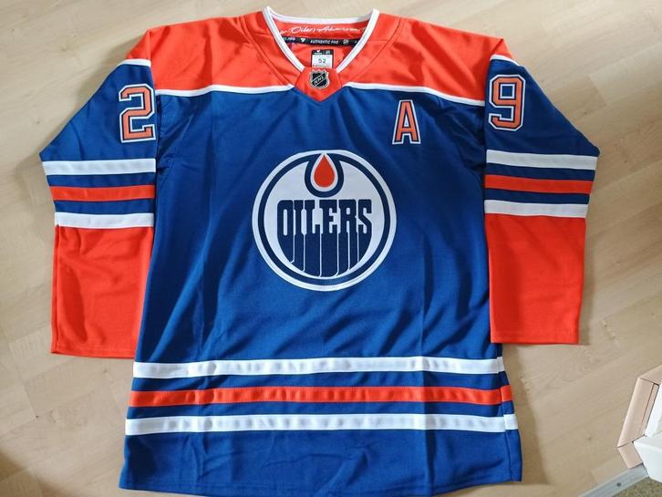 Edmonton Oilers Jersey Draisaitl maat: M, Sport en Fitness, IJshockey, Nieuw, Puck, Verzenden
