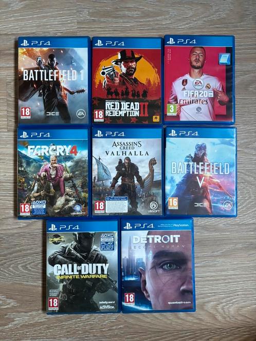 PS4-games in goede staat, Games en Spelcomputers, Games | Sony PlayStation 4, Zo goed als nieuw, Ophalen