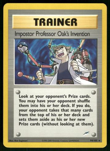 Impostor Professor Oak's Invention 94/105 - Neo Destiny beschikbaar voor biedingen