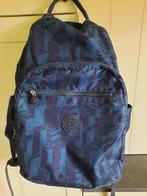 Kipling, boekentas, Handtassen en Accessoires, Tassen | Schooltassen, Ophalen of Verzenden, Gebruikt, Blauw, Rugtas