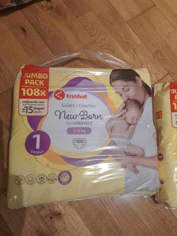 Pampers KRUITVAT New Born n1 (2-5 kg) beschikbaar voor biedingen