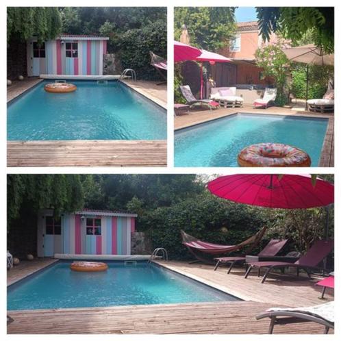 Comfortabel huisje, zwembad, jacuzzi, Ardèche Méridionale Dr, Vakantie, Bed & Breakfasts en Pensions, Dorp, Aan meer of rivier