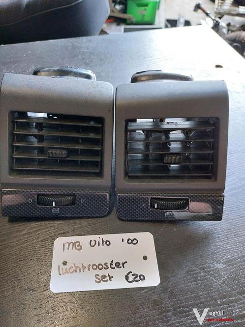 MB Vito Luchrooster set '00, Auto-onderdelen, Dashboard en Schakelaars, Gebruikt, Ophalen of Verzenden