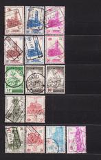 Belgique Timbres chemins de fer 1954-1965 oblitéré, Envoi, Affranchi, Oblitéré, Trains