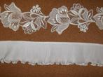 Galon fleur et plissé(lot de 15m70 ), Ophalen of Verzenden, Nieuw