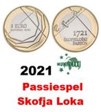 3 euro Slovenië 2021 Passiespel Skofja Loka, Ophalen of Verzenden, Slovenië