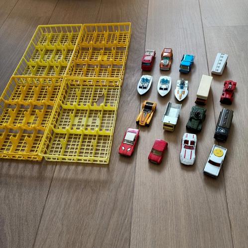 Matchbox vintage lot auto's en houders, Verzamelen, Speelgoed, Gebruikt, Ophalen of Verzenden