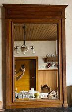 oude spiegel, Antiek en Kunst, Antiek | Spiegels, 50 tot 100 cm, 100 tot 150 cm, Rechthoekig
