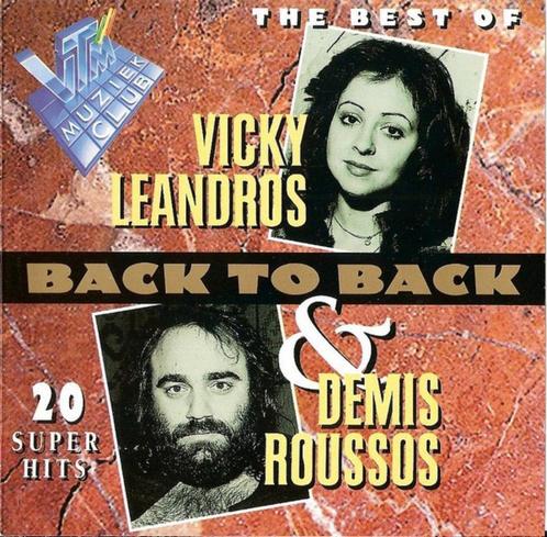 CD- The best of Vicky Leandros / Demis Roussos –Back To Back, Cd's en Dvd's, Cd's | Pop, Ophalen of Verzenden