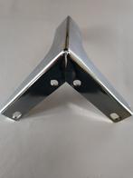 PIEDS POUR FAUTEUIL CHROME, Ophalen of Verzenden, Zo goed als nieuw, Metaal, Chromé
