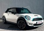 MINI COOPER S CABRIO VOLLEDIG TIP-TOP, Auto's, Euro 5, Zwart, Cabriolet, Leder en Stof