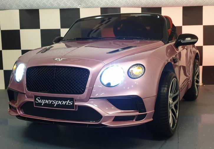 Kinderauto Bentley Continental - soft start - 1,5 pers. - RC, Kinderen en Baby's, Speelgoed |Speelgoedvoertuigen, Nieuw, Afstandsbediening