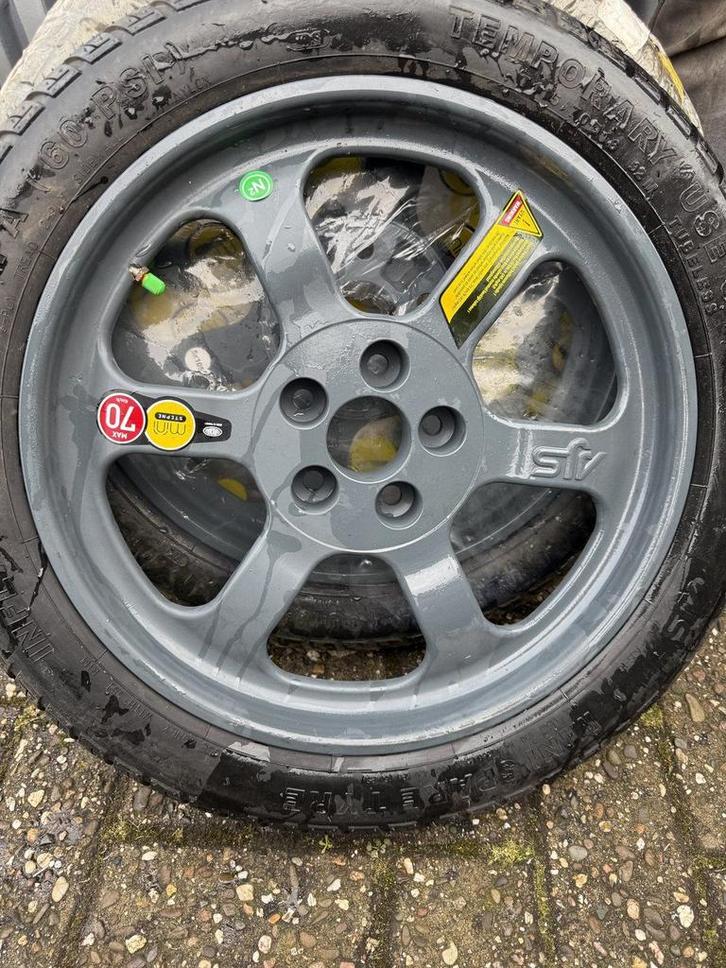 Nieuwe thuiskomer reserve velg nood incl band, Auto-onderdelen, Banden en Velgen, Banden en Velgen, Zomerbanden, Personenwagen