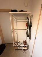 Ikea witte vestiairekast / vestiaire rek, Ophalen, Gebruikt, Scandinavisch