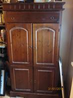 COMPUTERKAST DONKER EIK, Ophalen