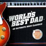 566 - WORLD'S BEST DAD - 40 ULT. ROCK CLASSICS - 2CD - NIEUW, Verzenden, Nieuw in verpakking, Poprock