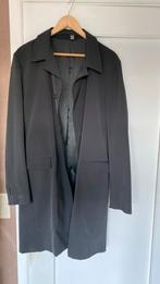 Heren mantel jas zwart Zara men, Kleding | Heren, Maat 56/58 (XL), Zo goed als nieuw, Zwart, Verzenden