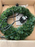 Kerstkrans met ingebouwde lichtjes, Diversen, Ophalen, Zo goed als nieuw