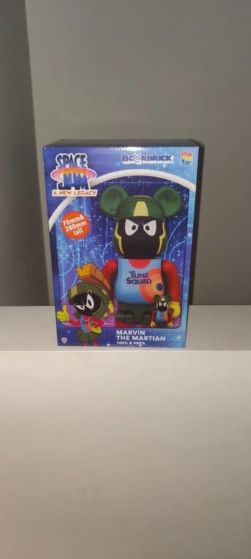  BE@RBRICK marvin the martian 100% & 400% Set