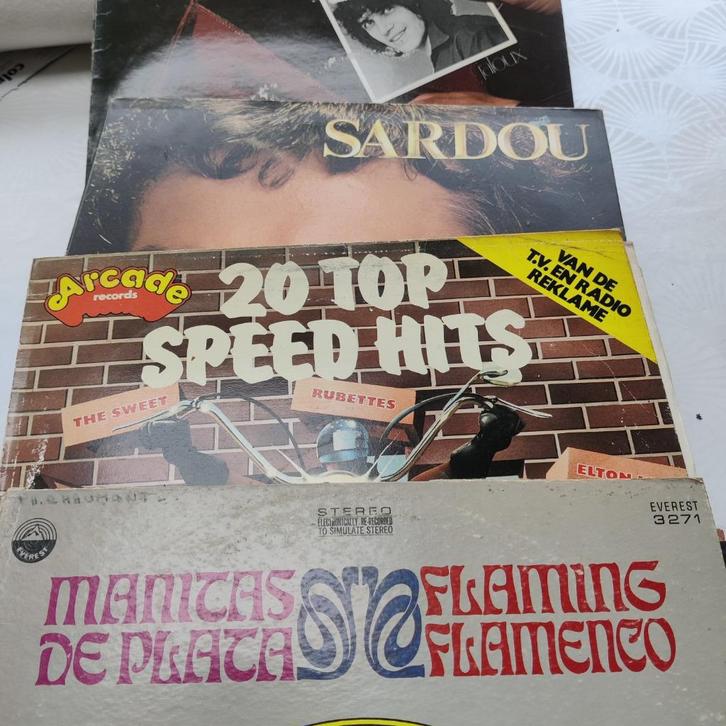 31 vinyl lp's, Cd's en Dvd's, Vinyl | Rock, Gebruikt, Overige genres, 12 inch, Ophalen of Verzenden