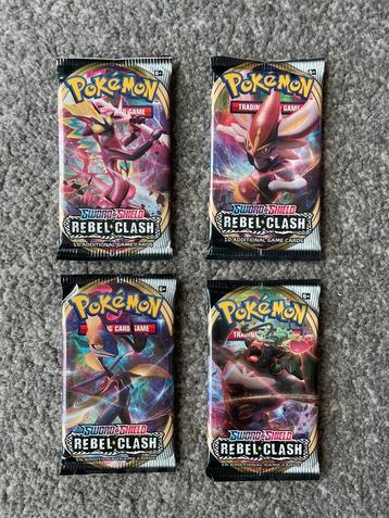 Pokemon rebel clash art set boosterpacks beschikbaar voor biedingen