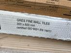 Mat witte tegels 30x60cm impermo, Enlèvement, Comme neuf, Carrelage mural
