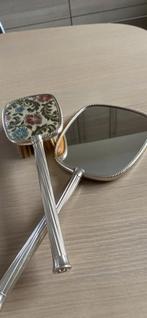 Vintage handborstel en handspiegel, Antiek en Kunst, Ophalen
