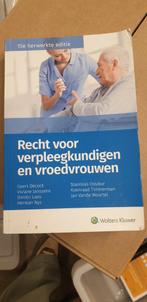 Recht voor verpleegkundigen en vroedvrouwen 2021, Ophalen of Verzenden, Zo goed als nieuw