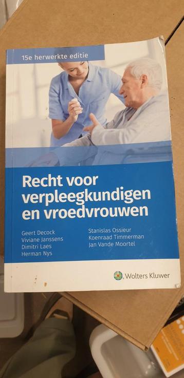 Recht voor verpleegkundigen en vroedvrouwen 2021 beschikbaar voor biedingen