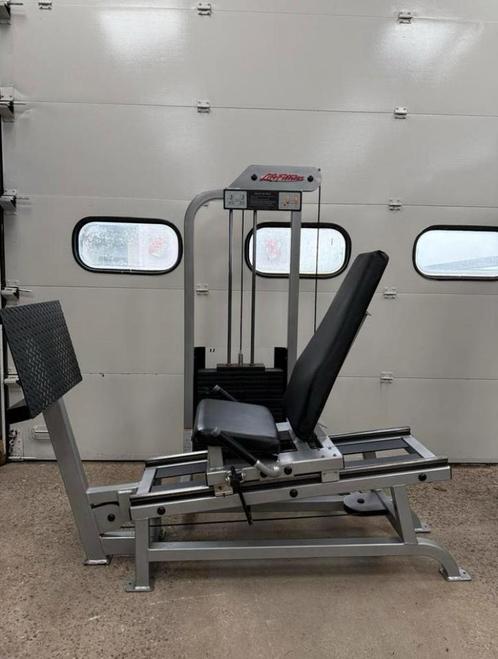 Life Fitness pro1 / seated legpress / leg press / grey, Sport en Fitness, Fitnessmaterialen, Gebruikt, Overige typen, Armen, Benen