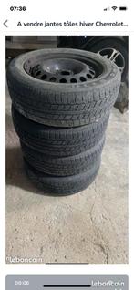 A vendre jantes acier et pneus neige chevrolet opel 16 p, Ophalen of Verzenden, Band(en)
