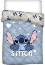 Stitch Bedsprei Gewatteerd - 140x200 - Blauw - Disney, Neuf, Garçon ou Fille, Enlèvement ou Envoi, Couverture ou Couette