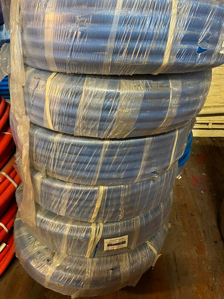 Tuyaux PEX Multicouche Bleu 26x3 – Rouleaux de 50 m, Bricolage & Construction, Tuyaux & Évacuations, Comme neuf, Enlèvement ou Envoi