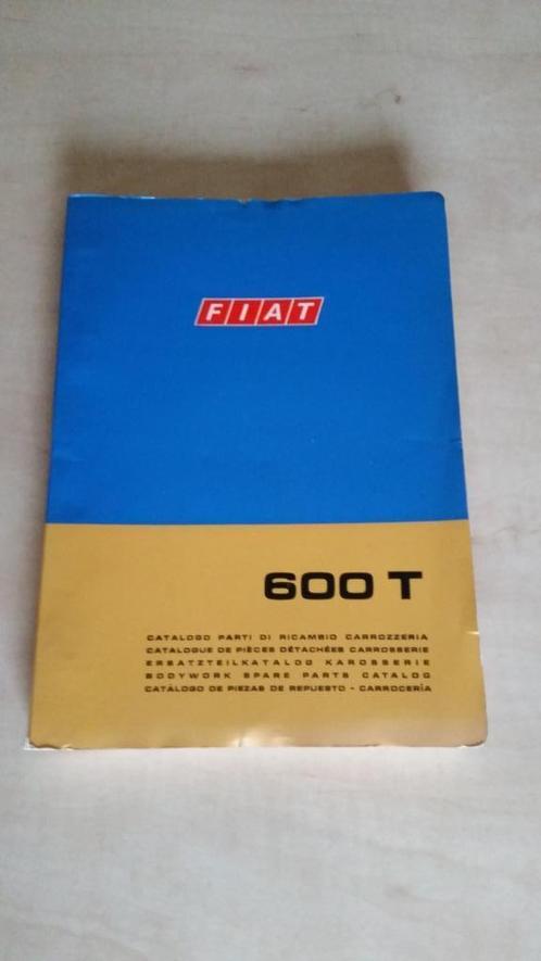 Fiat 600 T onderdelenboek., Auto-onderdelen, Overige Auto-onderdelen, Fiat, Gebruikt, Ophalen of Verzenden