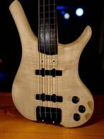 Elwray Basses FMA4 (fretless custom), Muziek en Instrumenten, Ophalen of Verzenden, Zo goed als nieuw, Fretloos